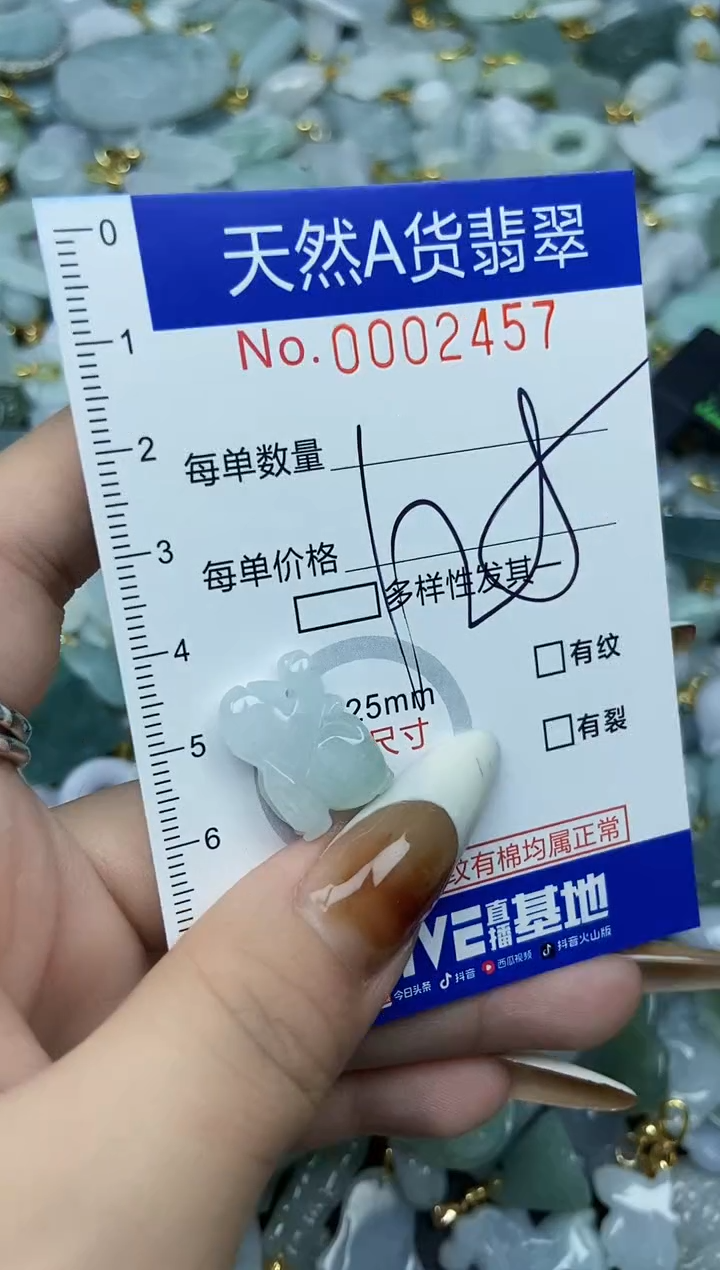 【闪购商品】翡翠颈饰未镶嵌天然A货翡翠