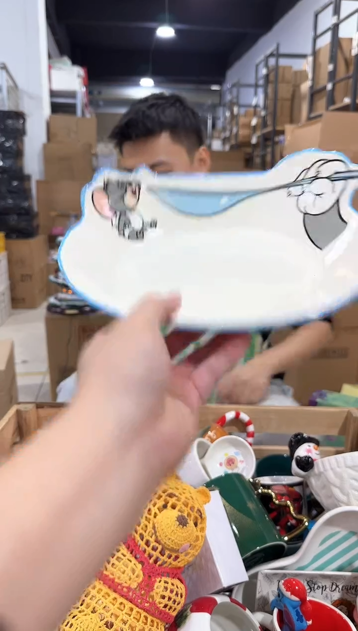 瓷片原盒泰菲餐盘