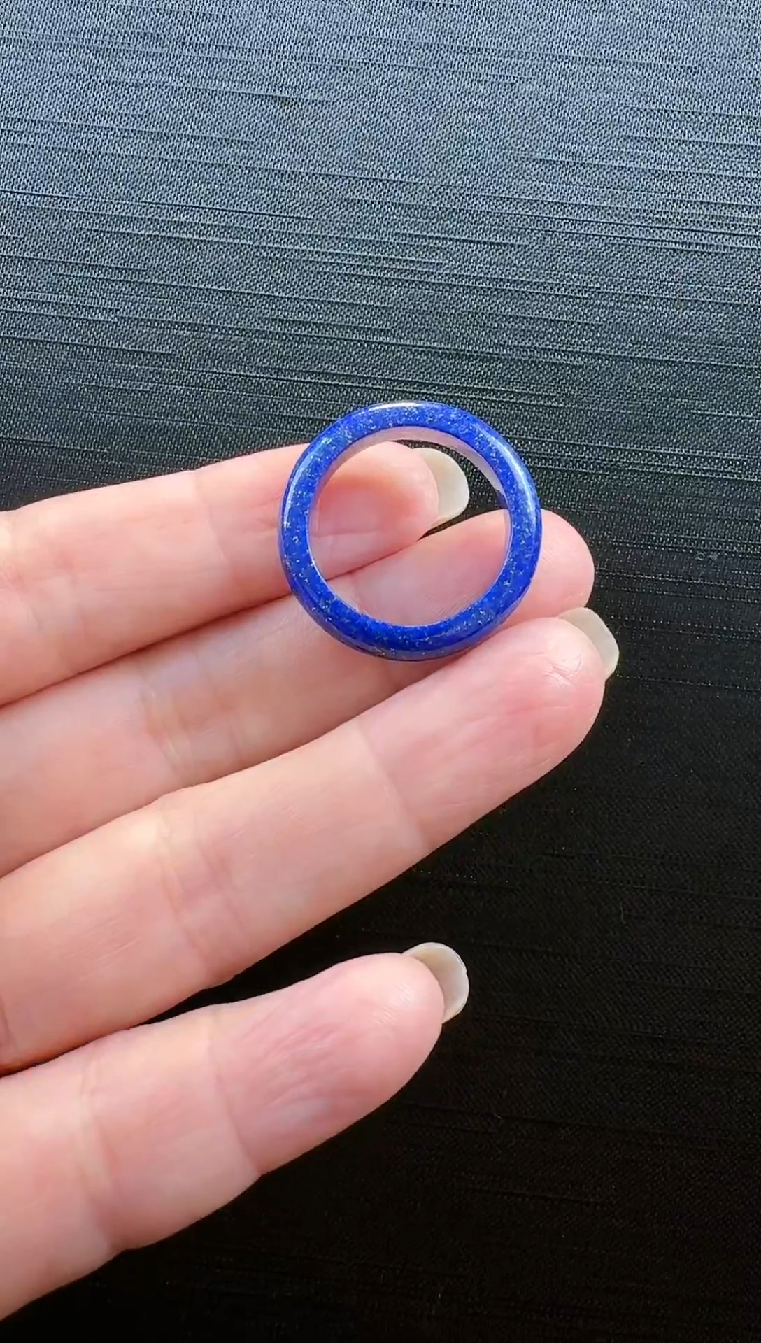 【闪购商品】青金石戒指合金青金石