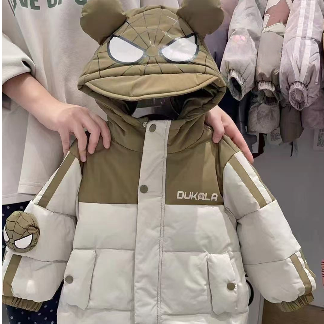 男童冬季羽羽服2025新款儿童冬装加厚外套帅气时髦宝宝冬款羽羽