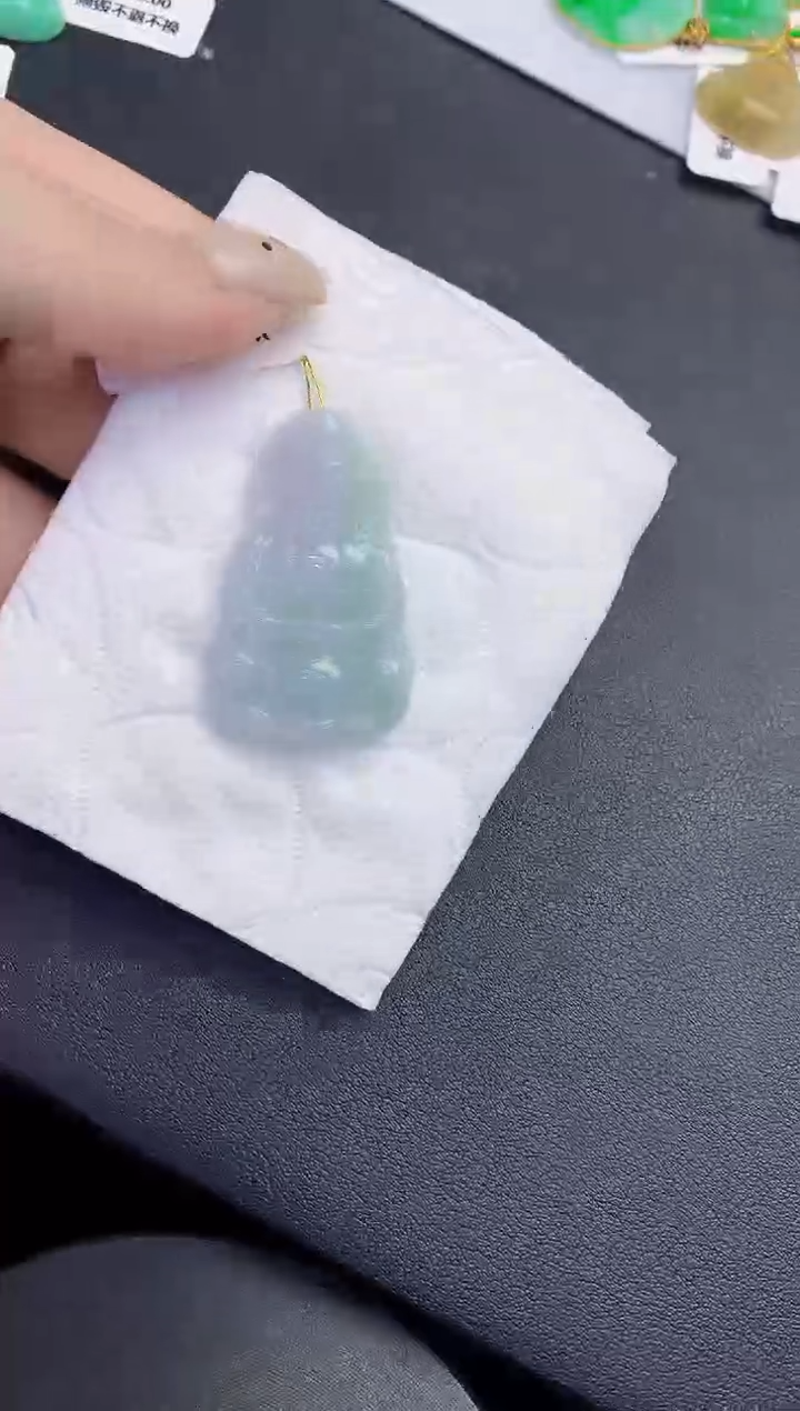 颈饰未镶嵌翡翠缅甸天然翡翠a货