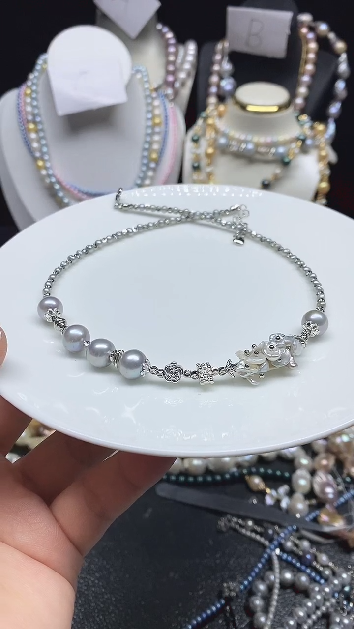 【闪购商品】淡水珍珠颈饰未镶嵌多人