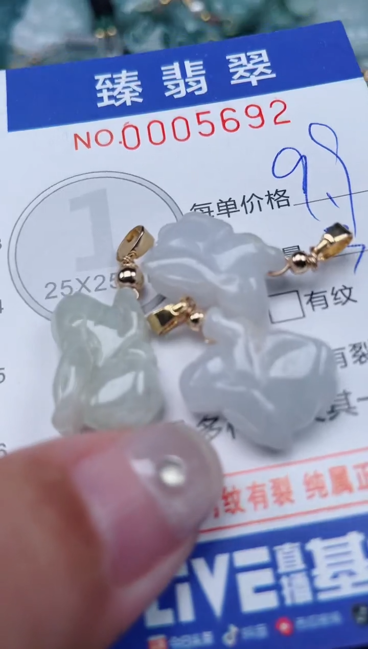 颈饰未镶嵌翡翠.0005692