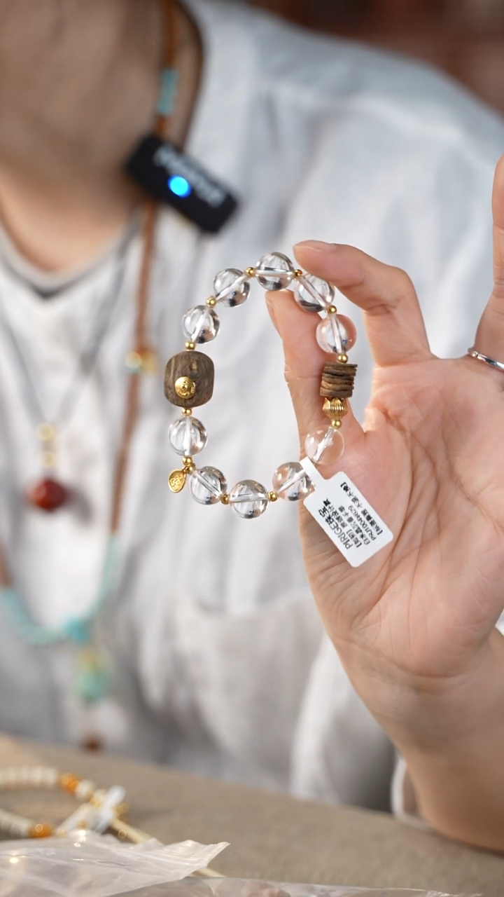 未镶嵌手链水晶哦***。【皮皮原创】设计款水晶手串