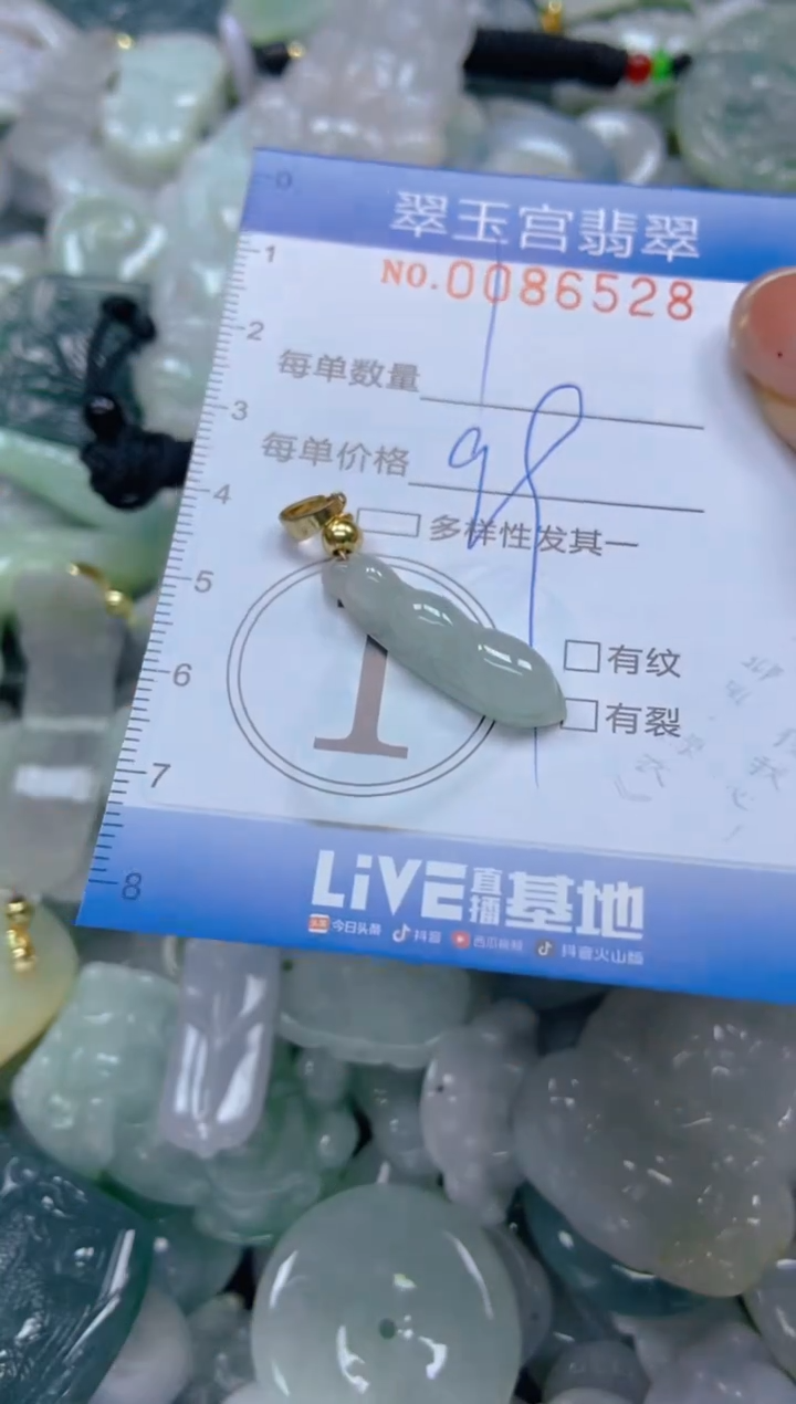 【闪购商品】翡翠颈饰未镶嵌闪购0086528