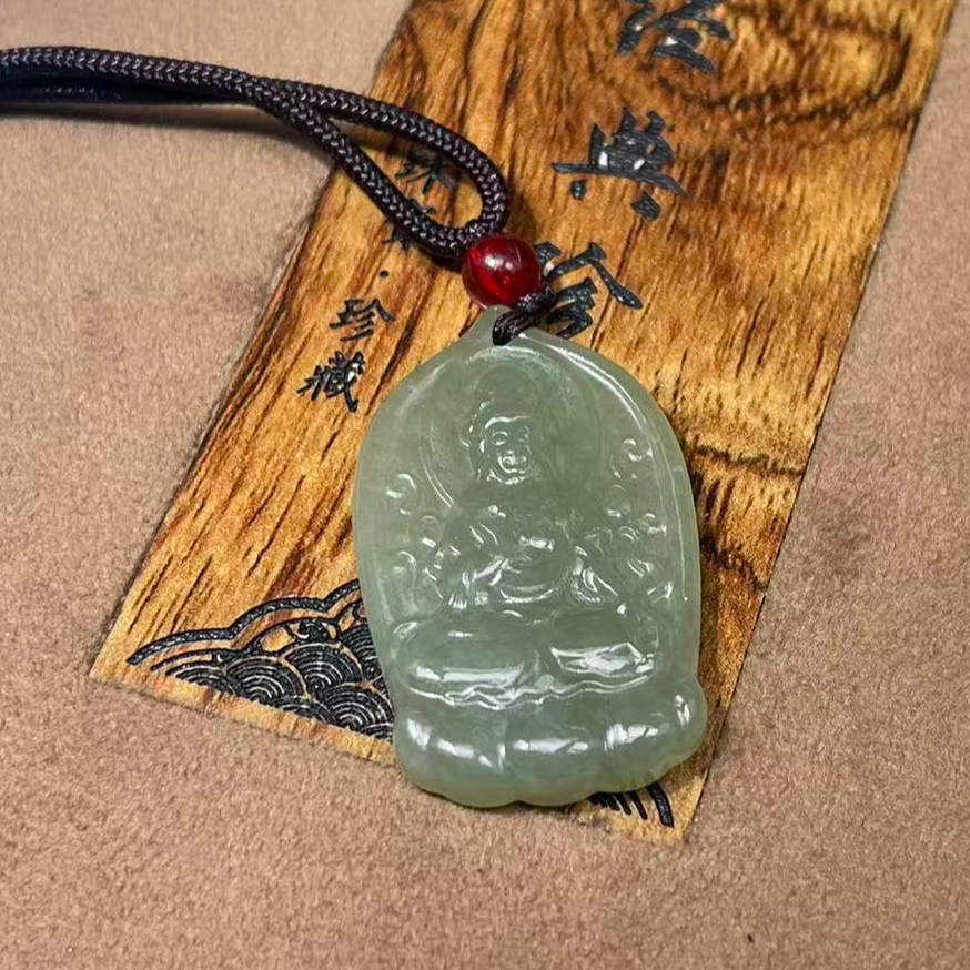 天然和田玉吊坠（多样性发其一）JYF100075