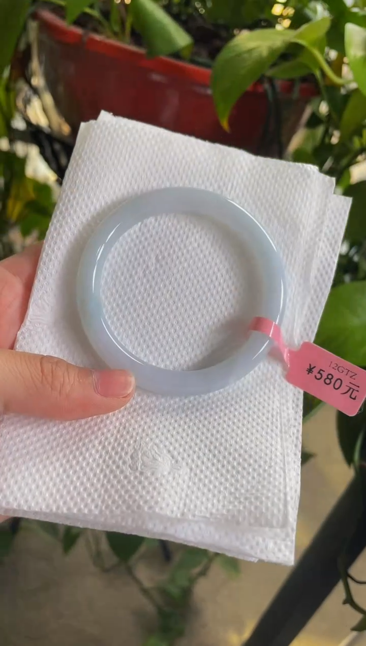 【闪购商品】翡翠手镯未镶嵌014手镯52.2