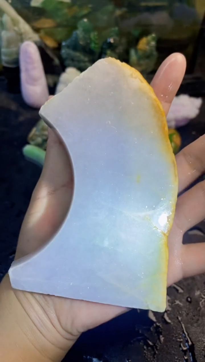 颈饰未镶嵌翡翠天然翡翠014