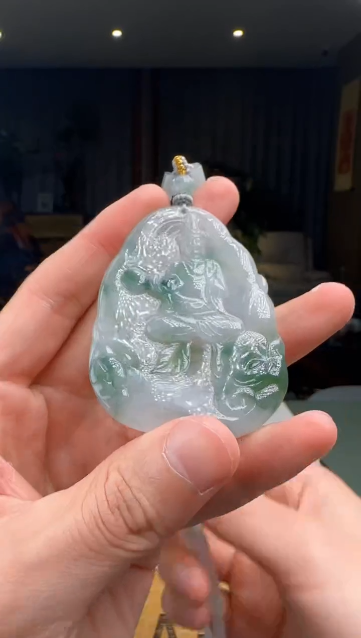 【闪购商品】翡翠吊坠(赠链)未镶嵌DY@@WS50124H026