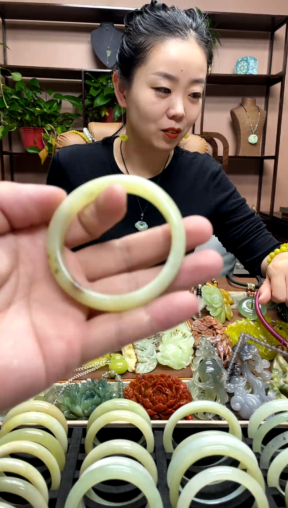 未镶嵌岫玉吊坠君·1