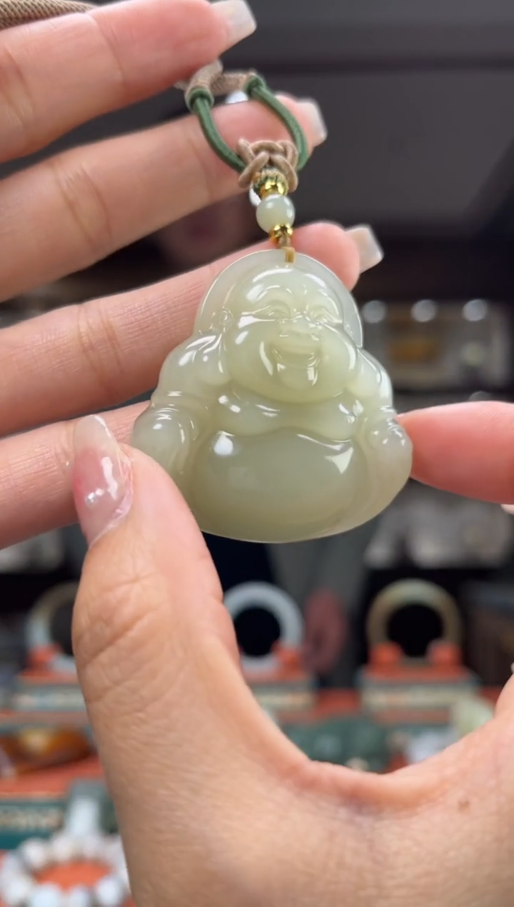 【闪购商品】和田玉颈饰未镶嵌佩佩45mm左右