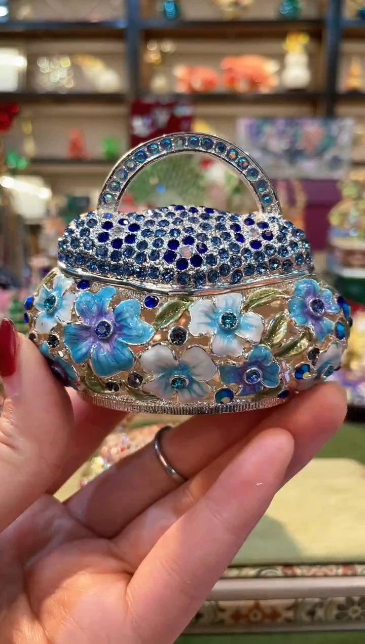 【闪购商品】珐琅彩精致首饰盒