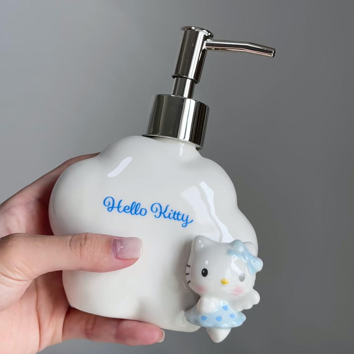 【大阪限定】Hello Kitty 蓝色Kitty天使摆件 礼盒装