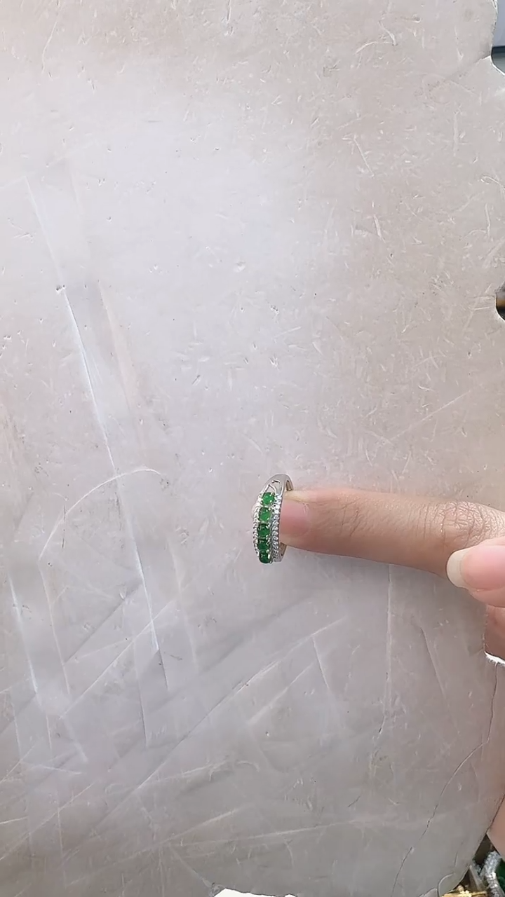 颈饰银S925镶嵌翡翠888888888