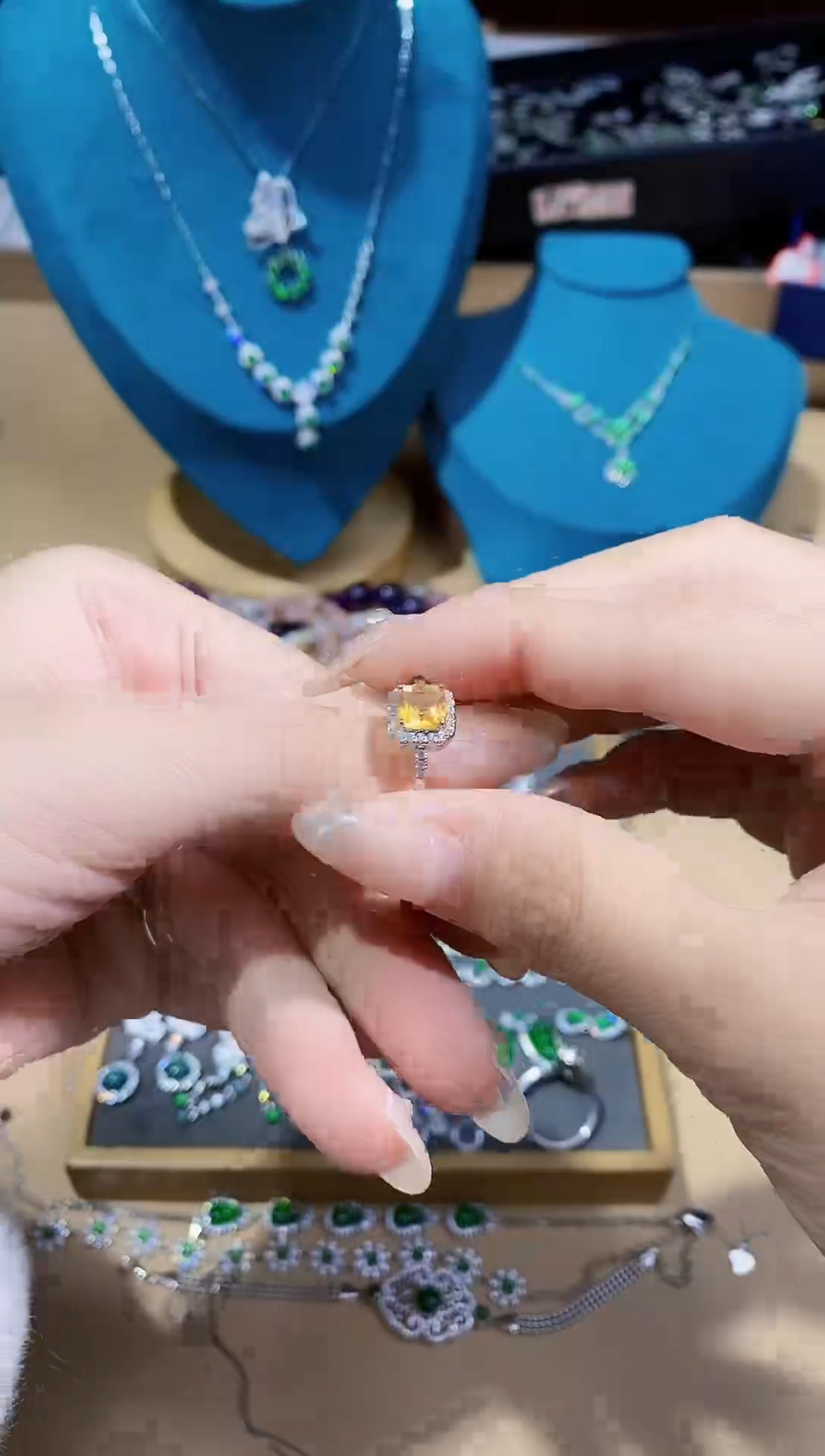 【闪购商品】水晶戒指合金多样性发其一【39】