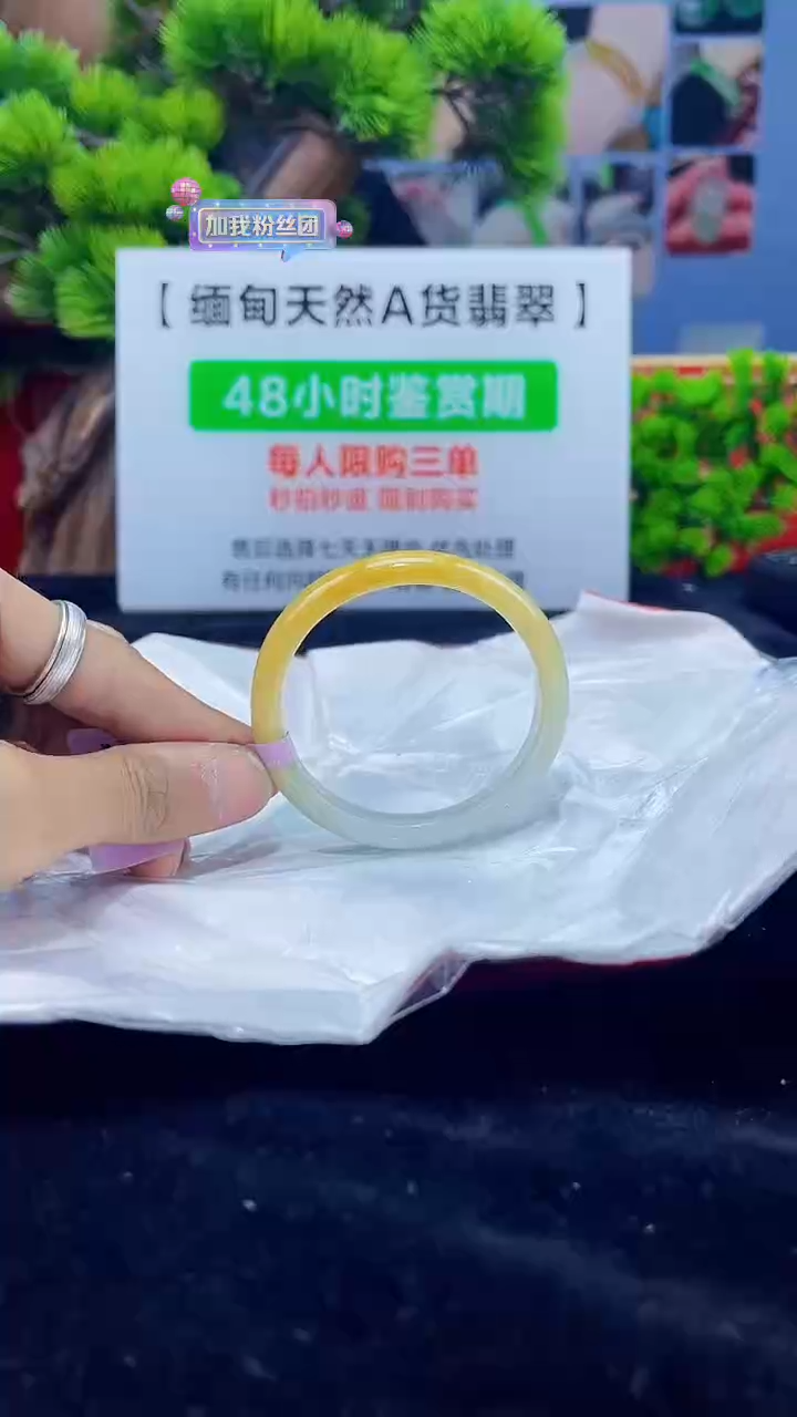 【闪购商品】翡翠未镶嵌手镯（贵妃镯）2手镯
