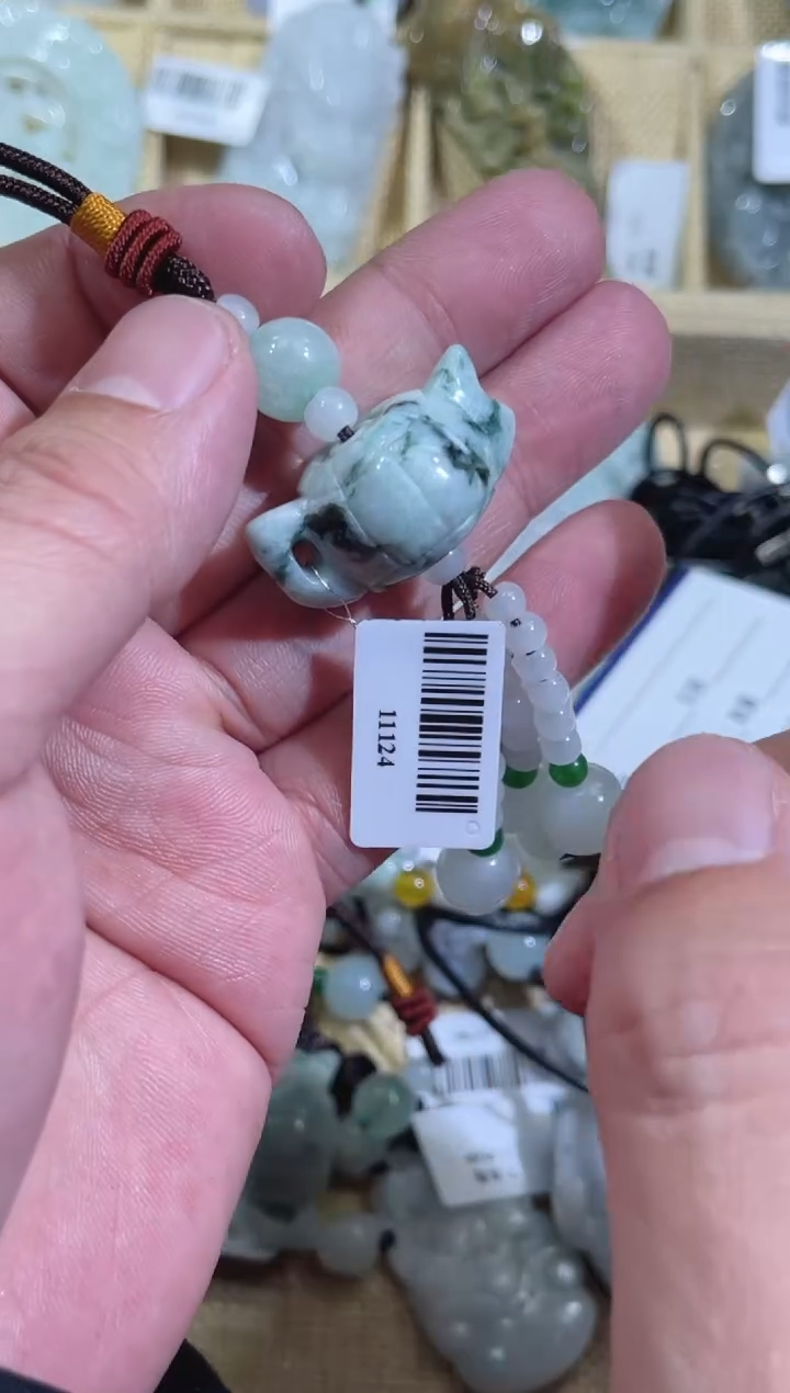 【闪购商品】翡翠颈饰未镶嵌天然缅甸A货翡翠（多样性发货）把把壶