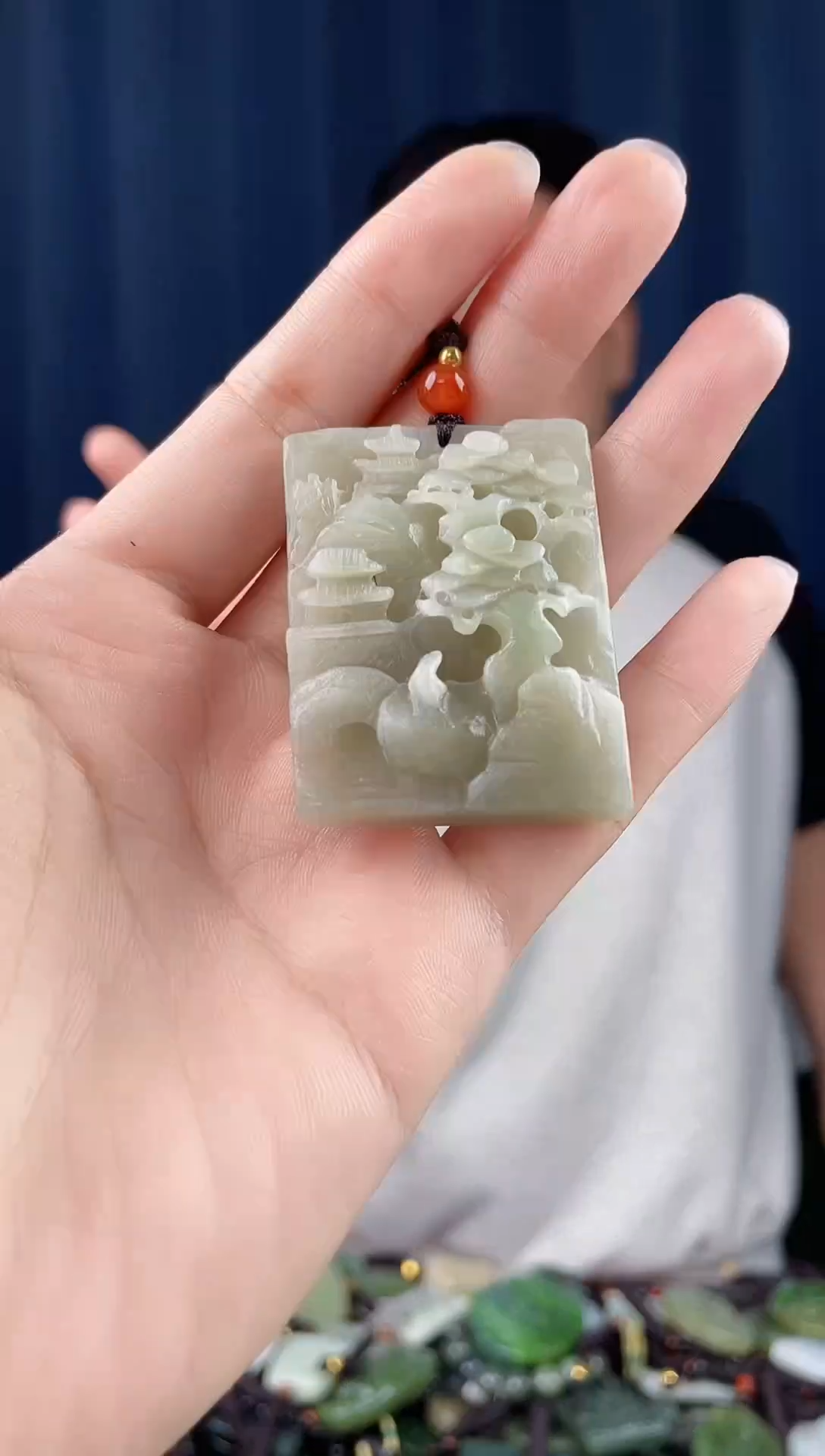 未镶嵌和田玉挂件拍一发一，多样性发货