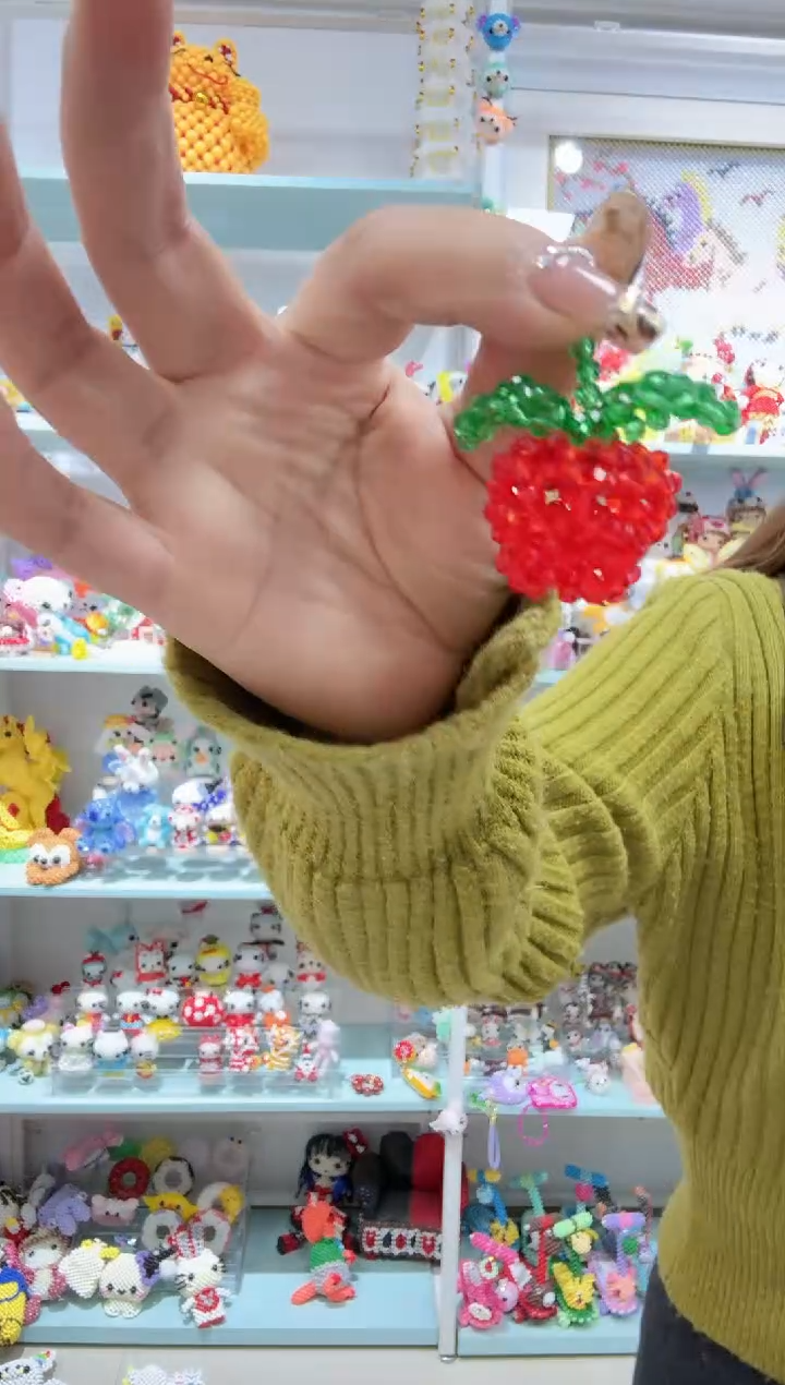 玻璃24001卡4 水晶 苹果 材料包1套