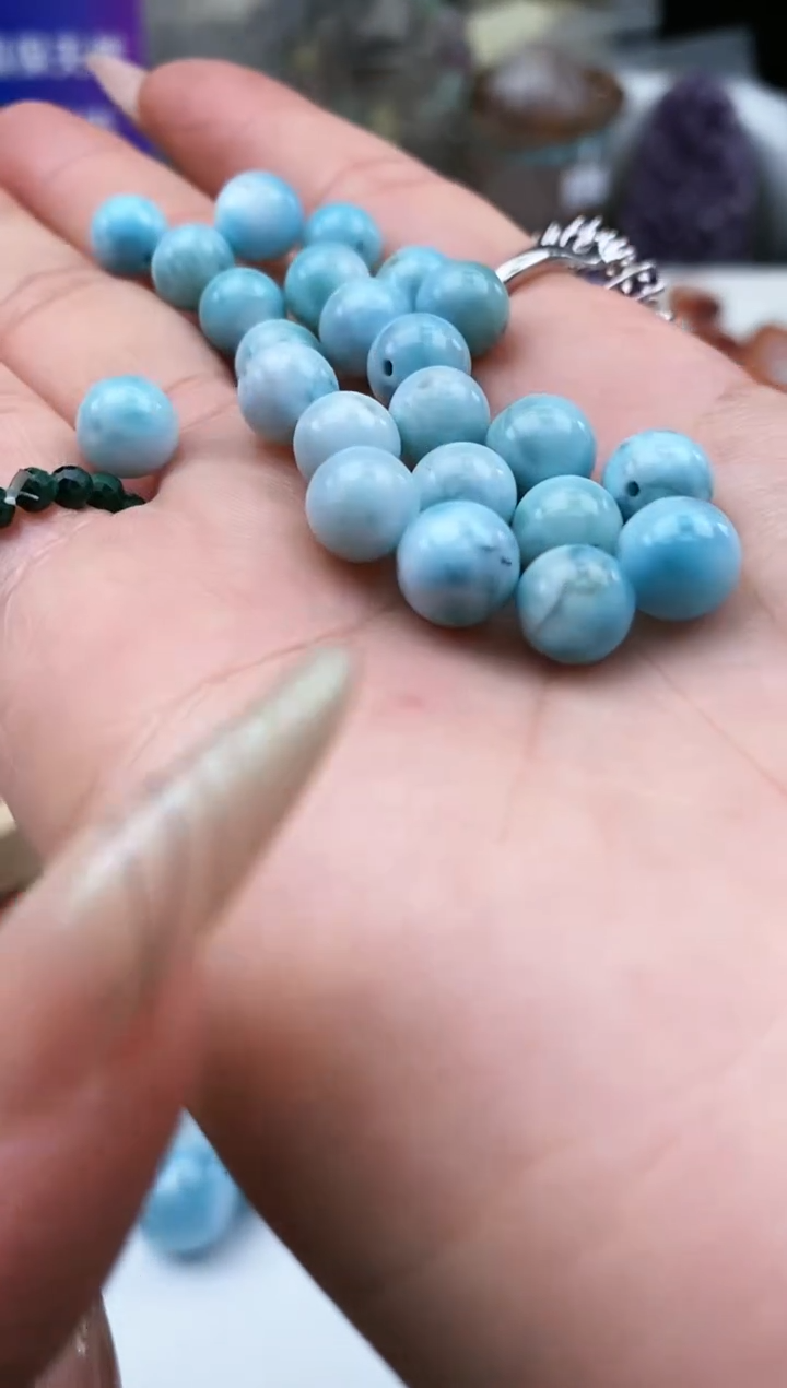 【闪购商品】针钠钙石（海纹石）颈饰未镶嵌119a/1.27/1个