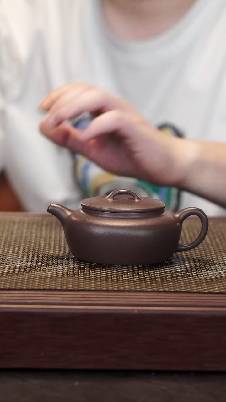 茶壶紫砂【润石堂】全手工精品 200cc