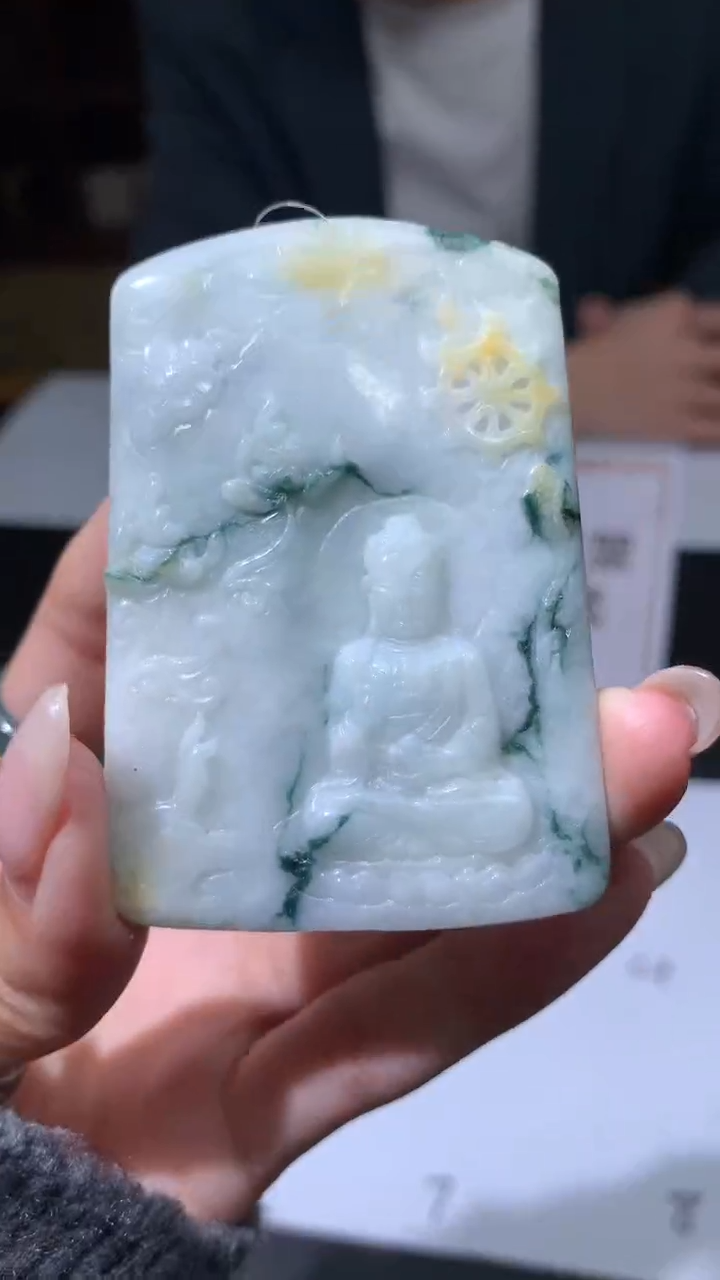 【闪购商品】定制翡翠未镶嵌不退不换CMH1件-A