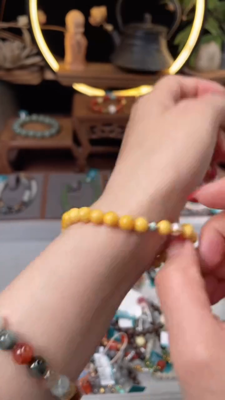 【闪购商品】琥珀手饰未镶嵌@@D921J013160