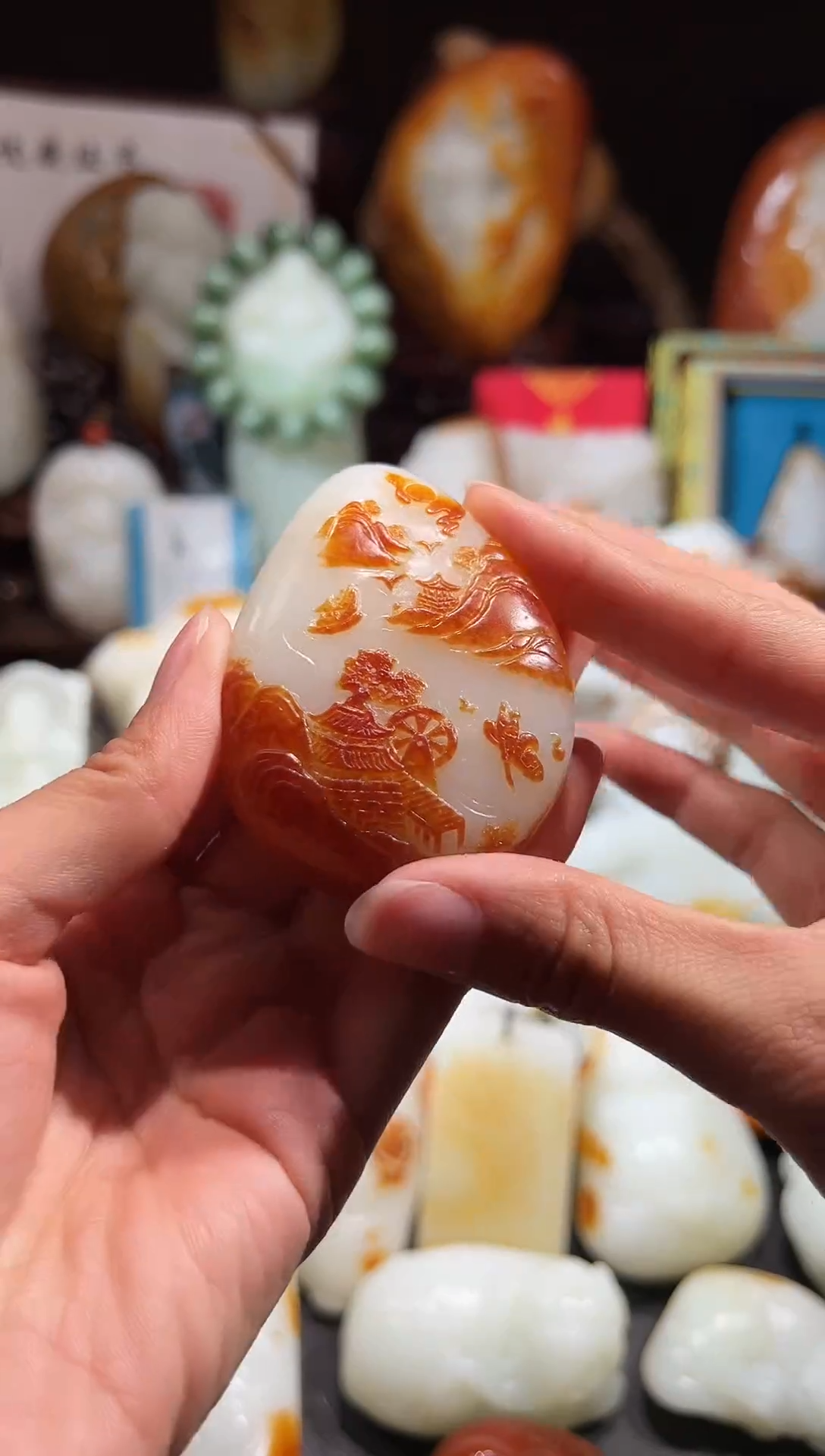 未镶嵌和田玉把件精品
