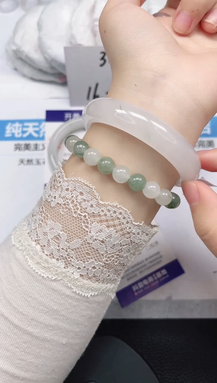 未镶嵌手镯石英岩玉227-56/57