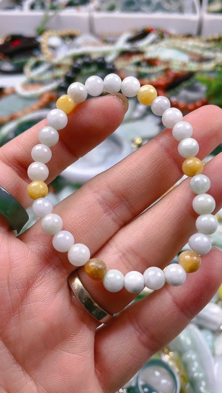 【闪购商品】翡翠颈饰未镶嵌/Q/翡翠A货一图一物