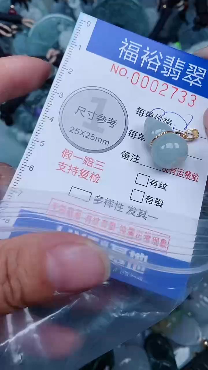 【闪购商品】翡翠颈饰未镶嵌...0002733