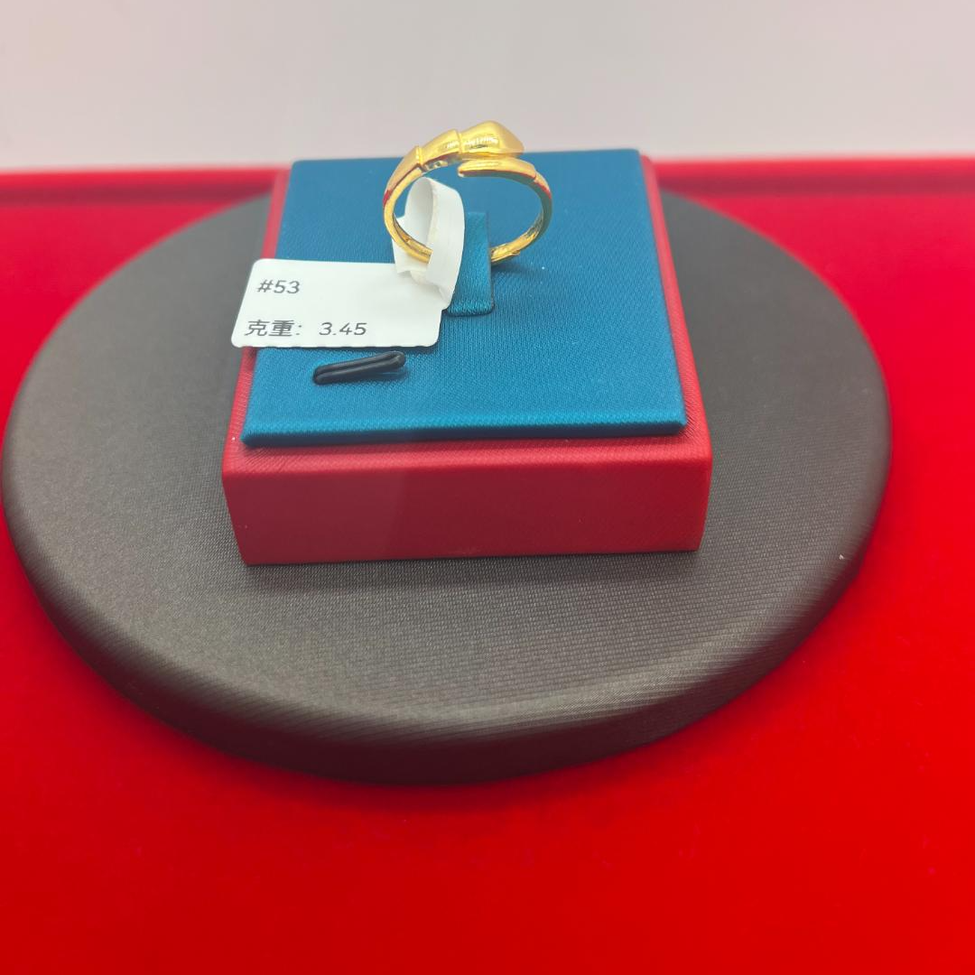 【灿兴珠宝】足金999戒指3.45