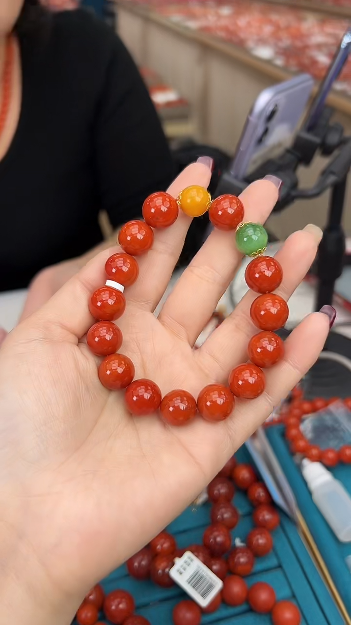 【闪购商品】南红玛瑙珠串未镶嵌多样发其一/13/610719607