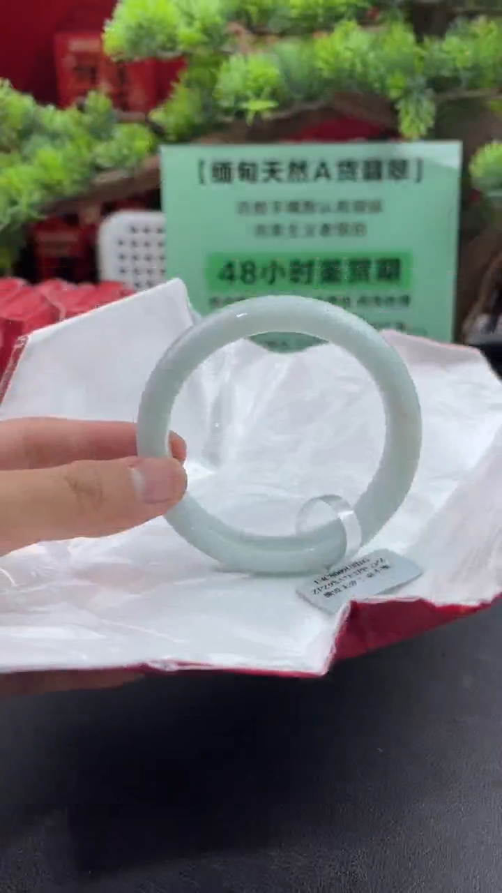 【闪购商品】翡翠手镯未镶嵌翡翠手镯（微瑕）17