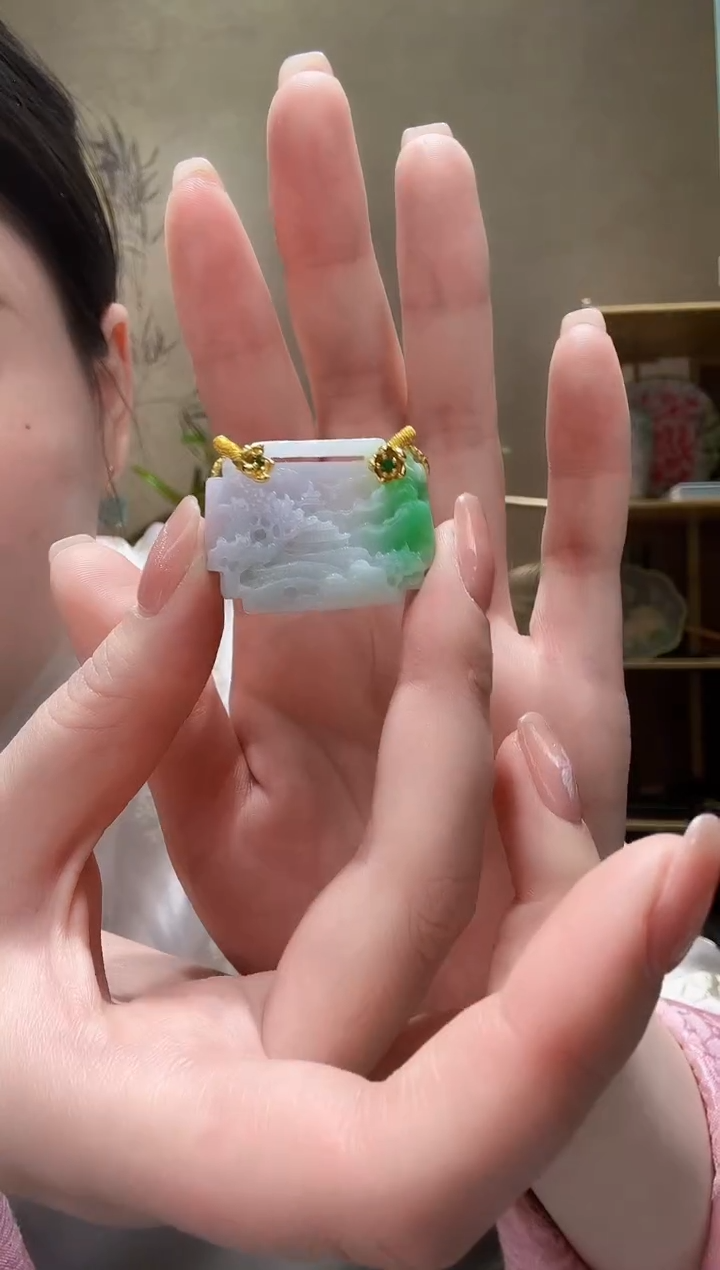 【闪购商品】翡翠颈饰未镶嵌吊坠