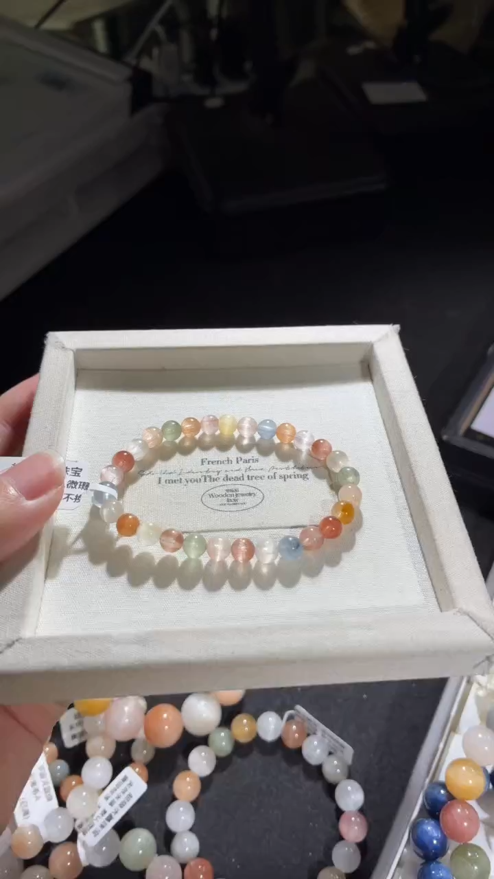 未镶嵌手链水晶181号多样性发一AA6+