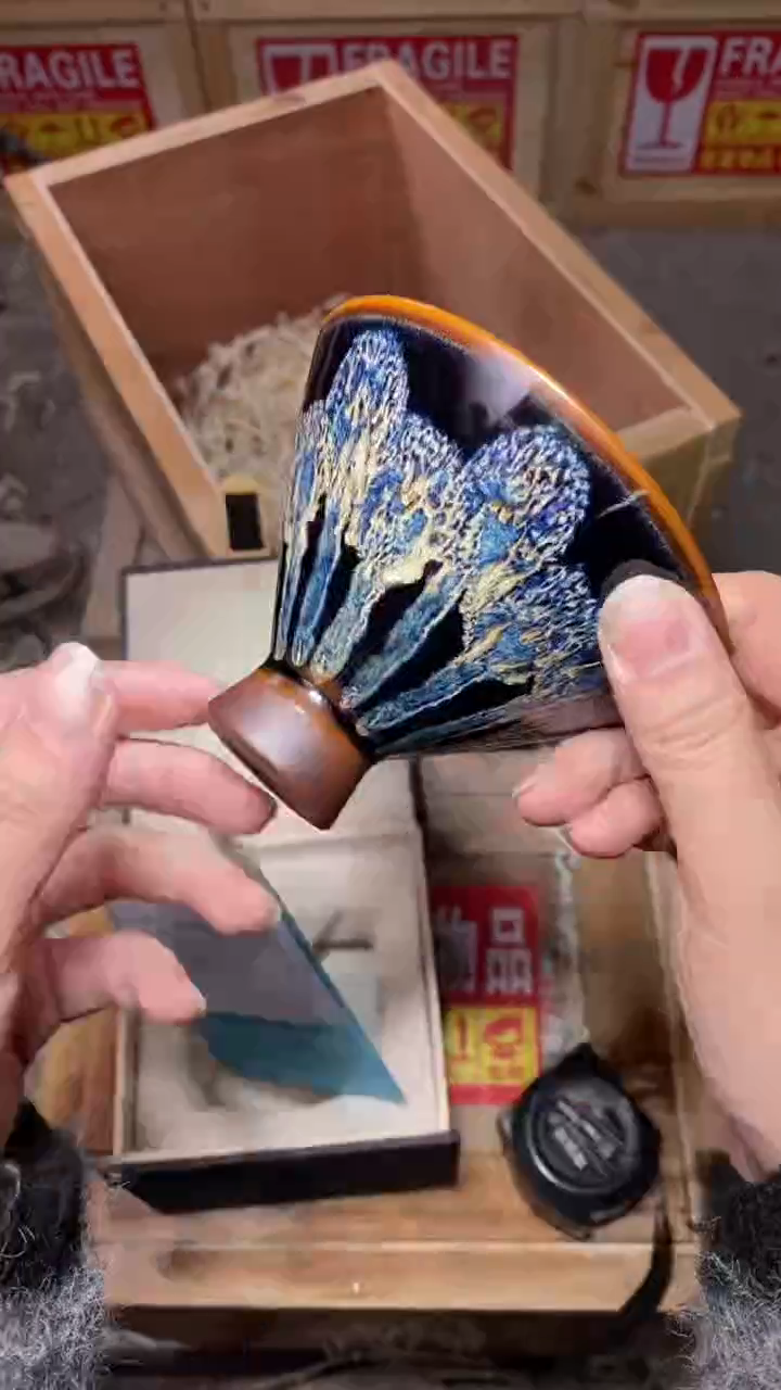 茶盏建窑建盏全品带礼盒