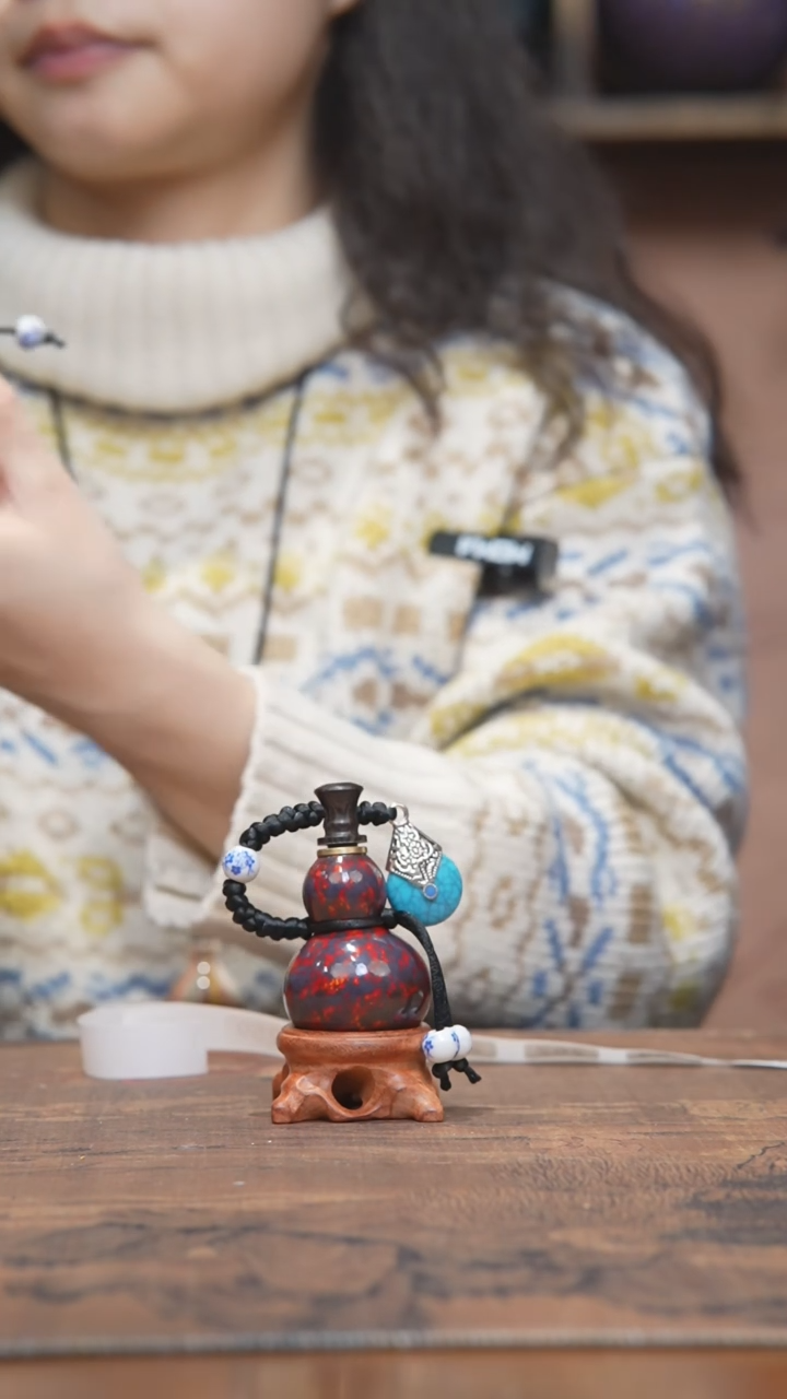 【闪购商品】258号-大漆开口小葫芦手捻