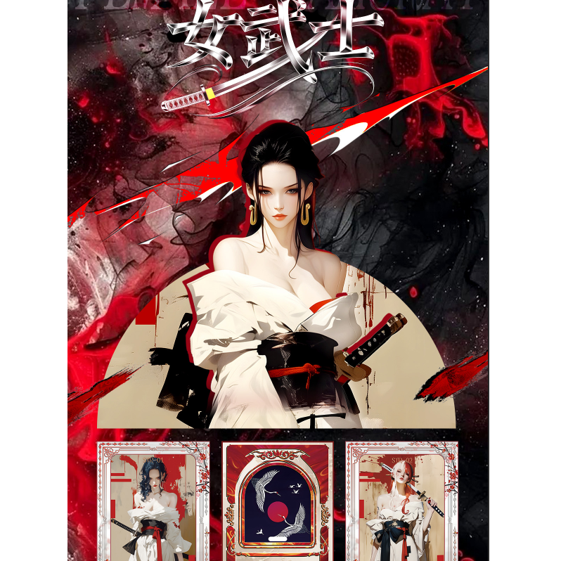 猜单双【光尘文创】深海海贼王二创卡牌收藏盲盒