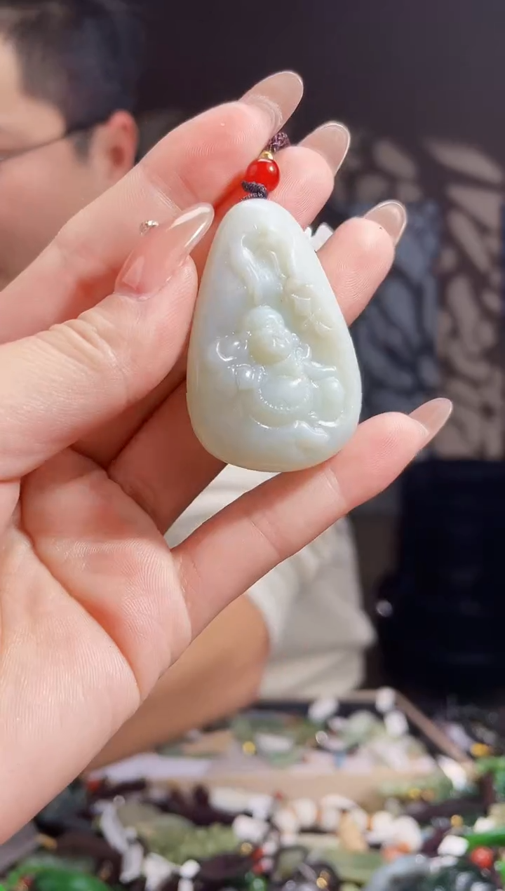 【闪购商品】和田玉颈饰未镶嵌拍一发一