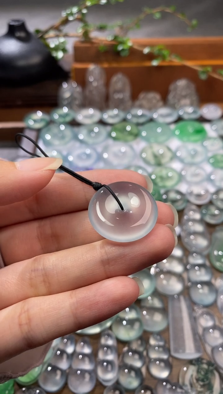 吊坠(不含链)未镶嵌翡翠扣子