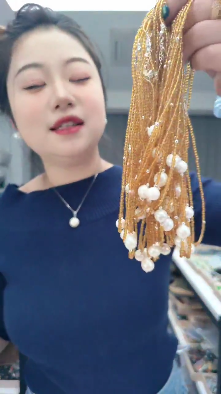 颈饰未镶嵌淡水珍珠0202单珠项链