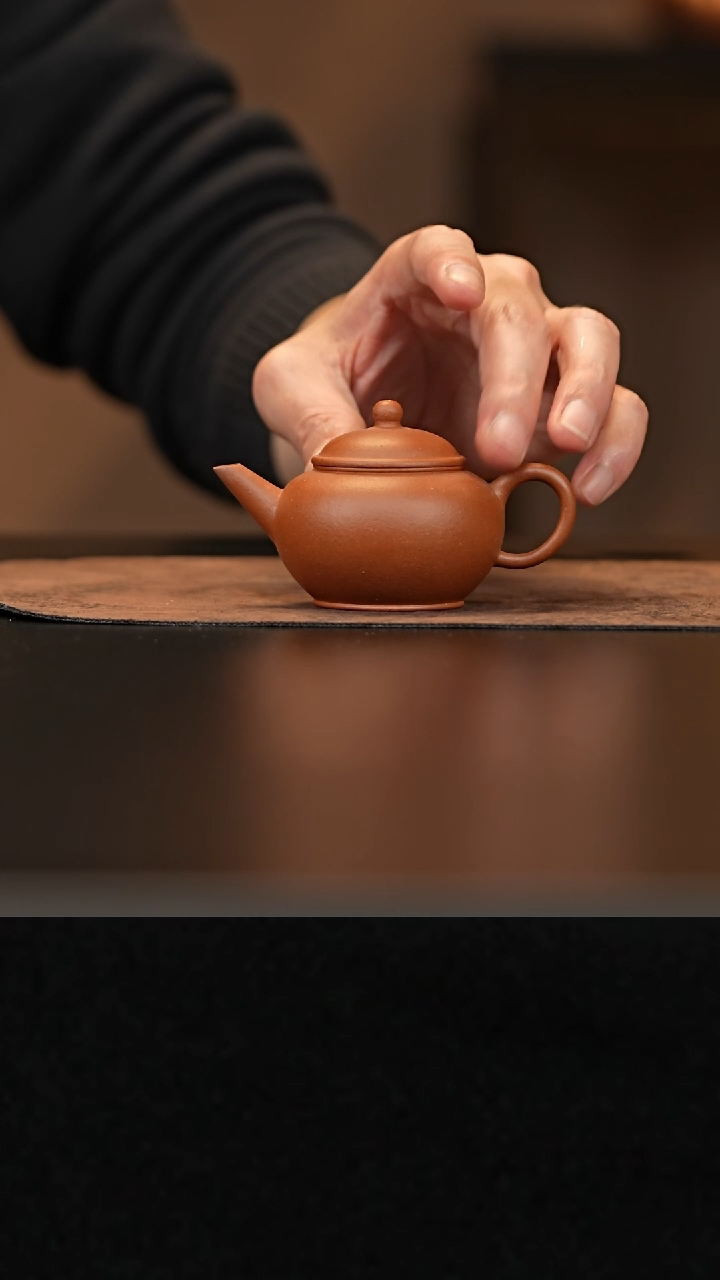 【闪购商品】紫砂茶杯允禾斋wzht 野山红泥 水平 80cc