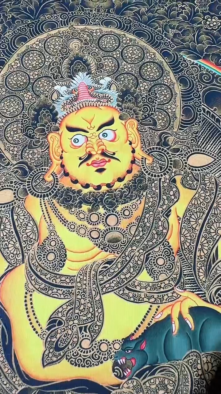 卷轴画藏式珍藏彩绘艺术馆171