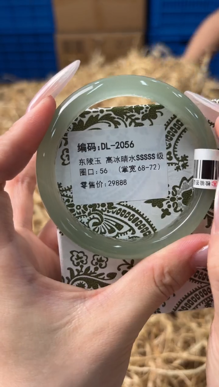 未镶嵌手镯石英质玉DL-2056