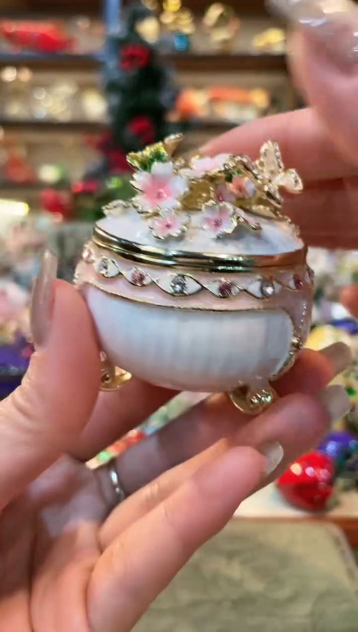 【闪购商品】 珐琅彩精致首饰盒