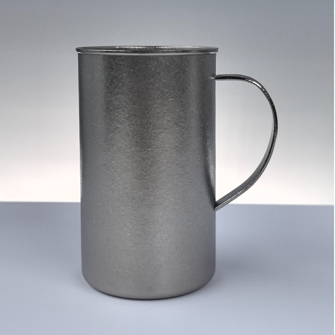 ET纯钛凉水杯新款啤酒杯咖啡杯抑菌保鲜饮料钛杯个人刻字定制