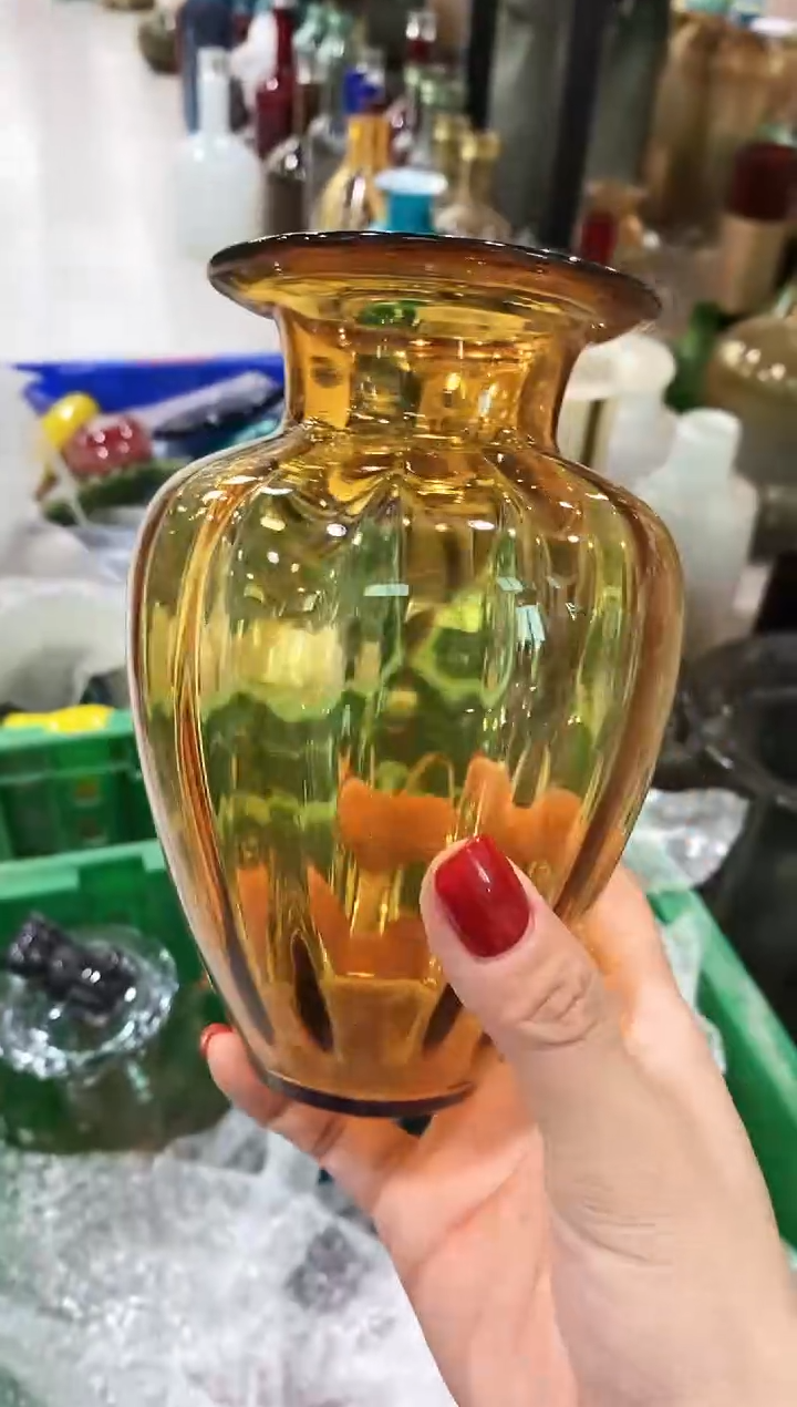 慕忆家手作琉璃花瓶
