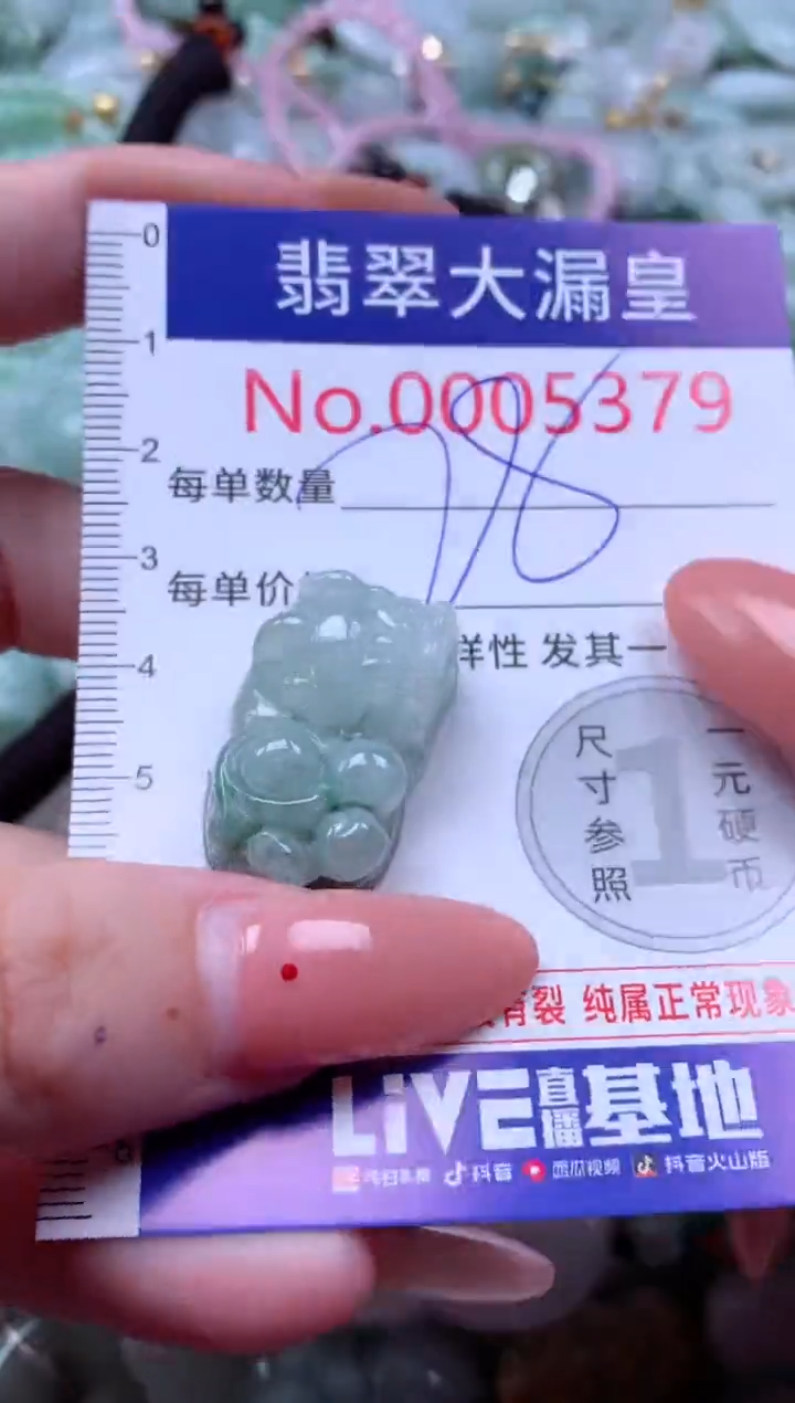 吊坠(不含链)未镶嵌翡翠5379