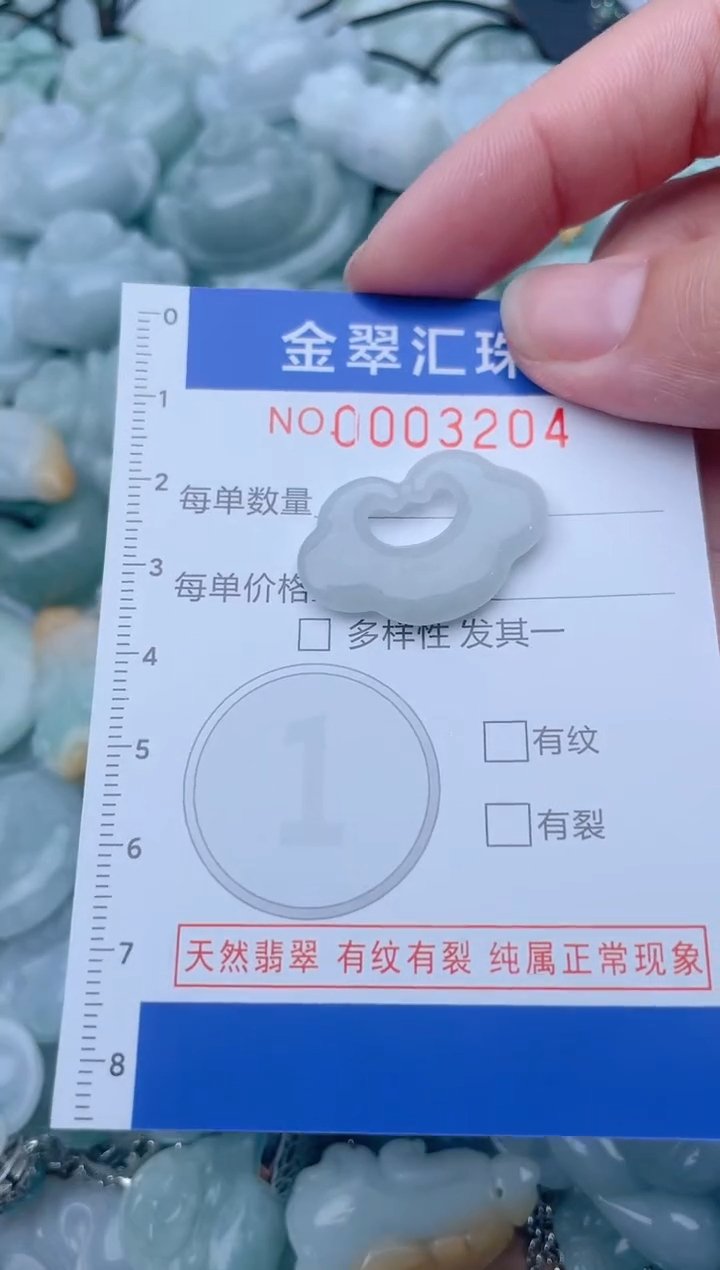 颈饰未镶嵌翡翠3204